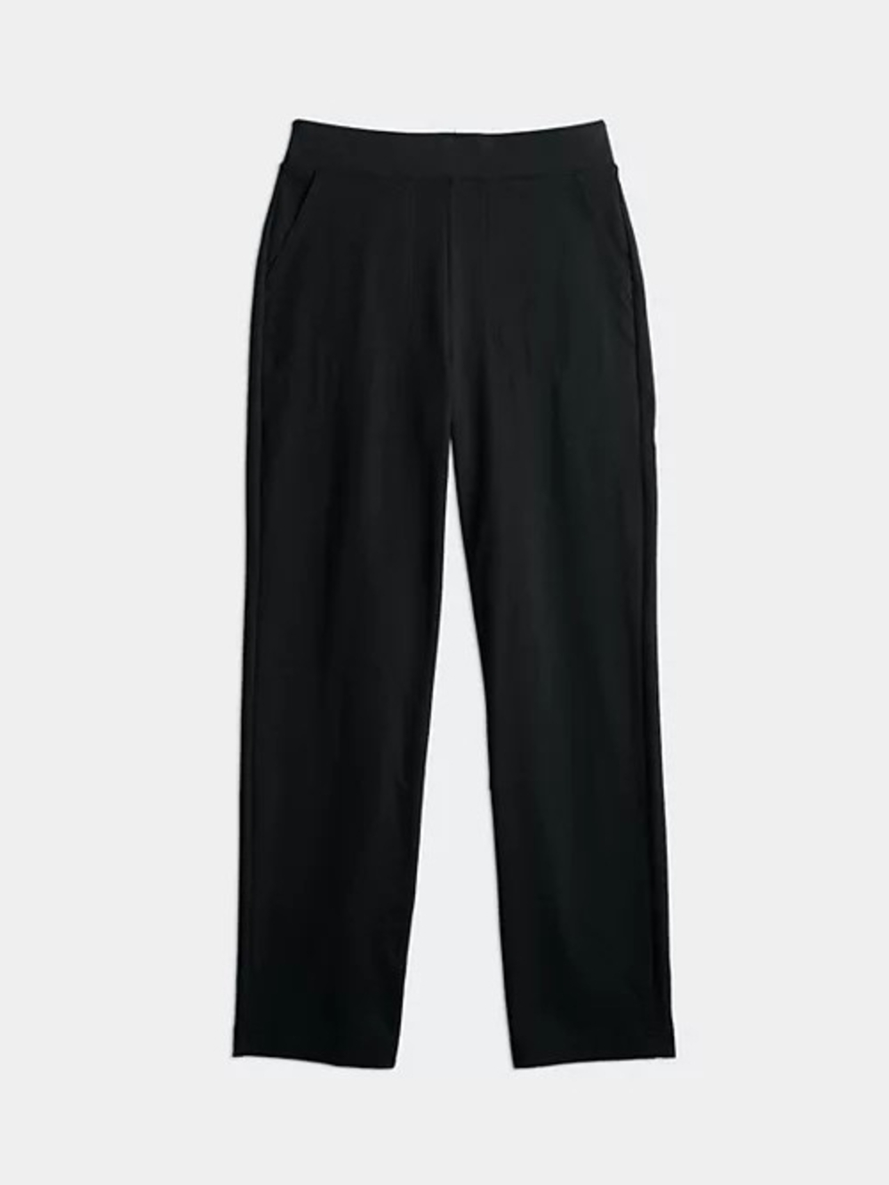 croft & barrow Black Straight-Leg Dress Pants